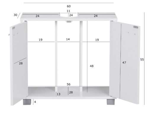 Design Waschbeckenunterschrank Badunterschrank mit online kaufen