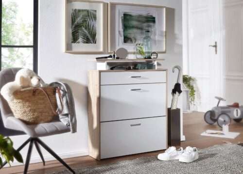 Schuhkipper Holz 80x95x24 cm online kaufen