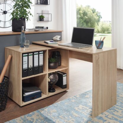 5 x 88 cm | Moderner Büro-Schreibtisch | Computer-Tisch Arbeitszimmer | Winkelschreibtisch Home Office