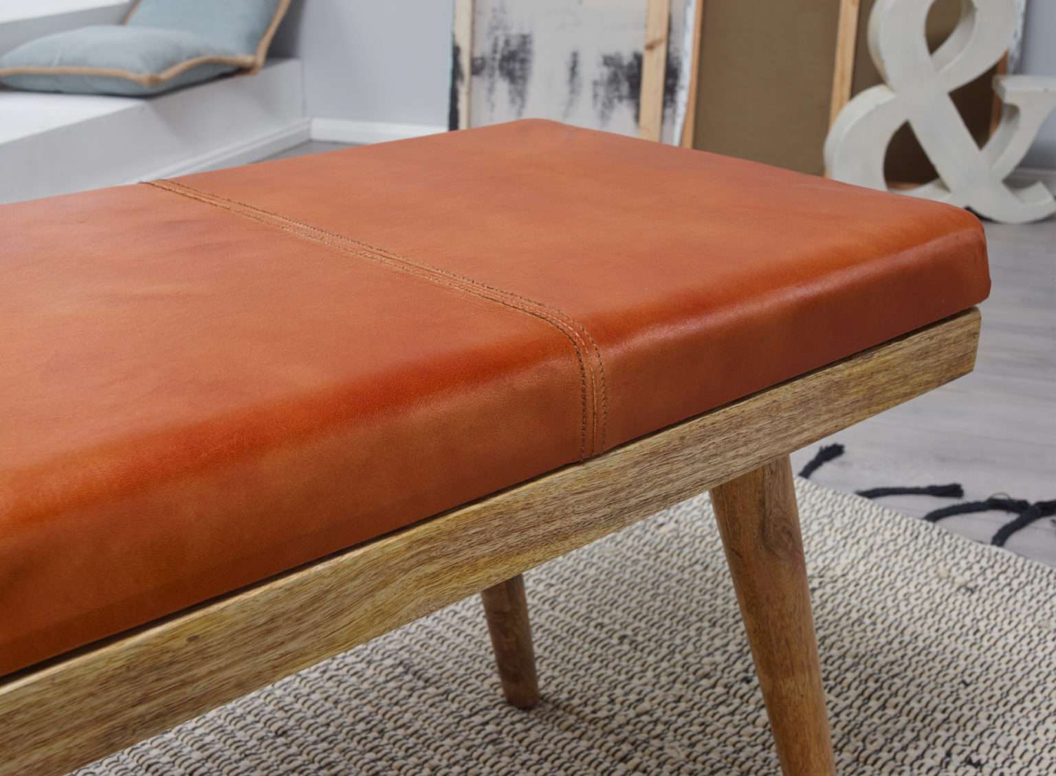 Sitzbank SALIM Ziegenleder / online kaufen