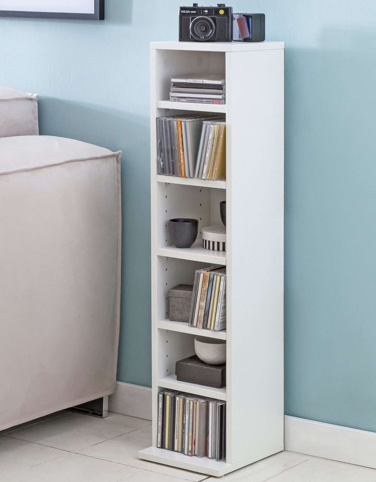 100 Jahre ▻ ATLANTIC home collection 2,5-Sitzer »Elvis«, Polsterecke mit offenem Ende im skandinavischen Stil, Massivholzfüße kaufen lll▻ Passender