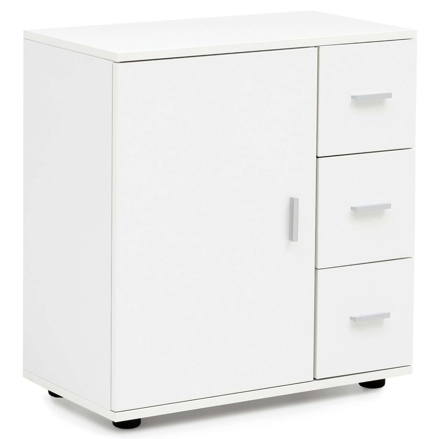 Badschrank Weiß 60x65,5x33 cm online kaufen