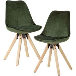 Esszimmerstuhl Grün Samt Modern online kaufen Esszimmerstuhl Grün Samt Modern online kaufen