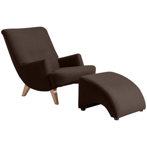 Max Winzer Sessel Brandford Flachgewebe (Leinenoptik)