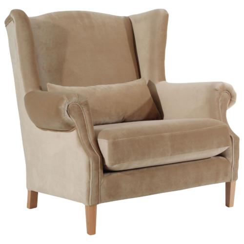 Max Winzer Big-Sessel Harvey Samtvelours